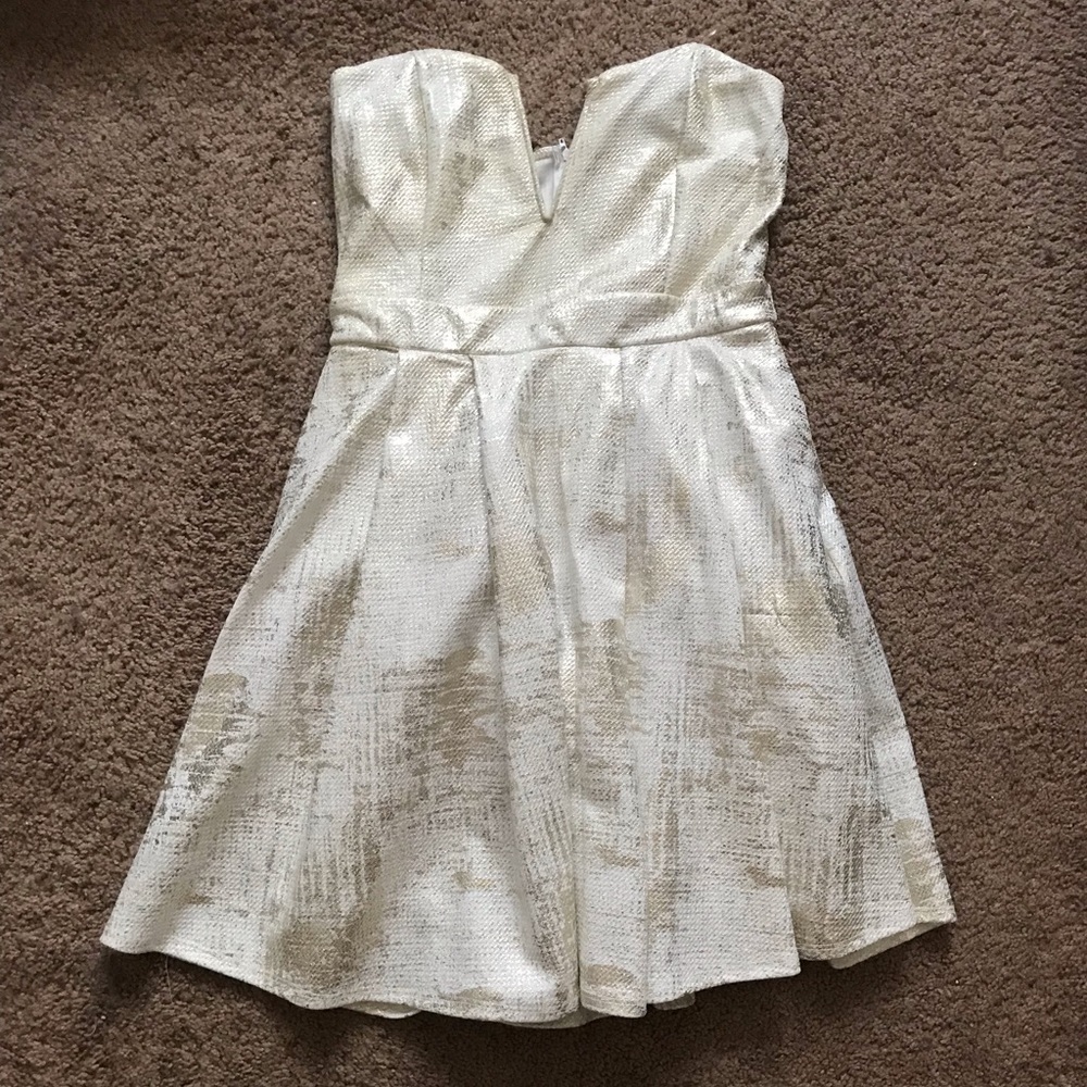 Short Strapless Dress